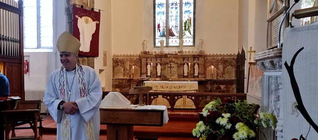 Bishop Hugh visits Landrake