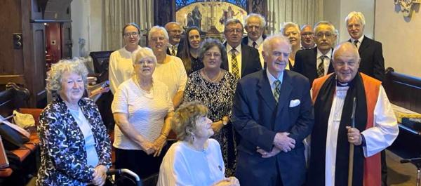 A Special Choir Welcomes the New Bishop to Saltash