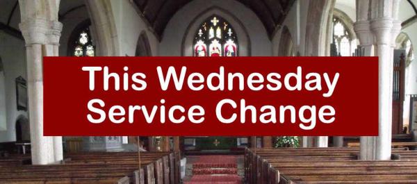 10am Eucharist this Wednesday at SSNF